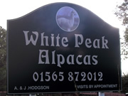 Example: White Peak Alpacas